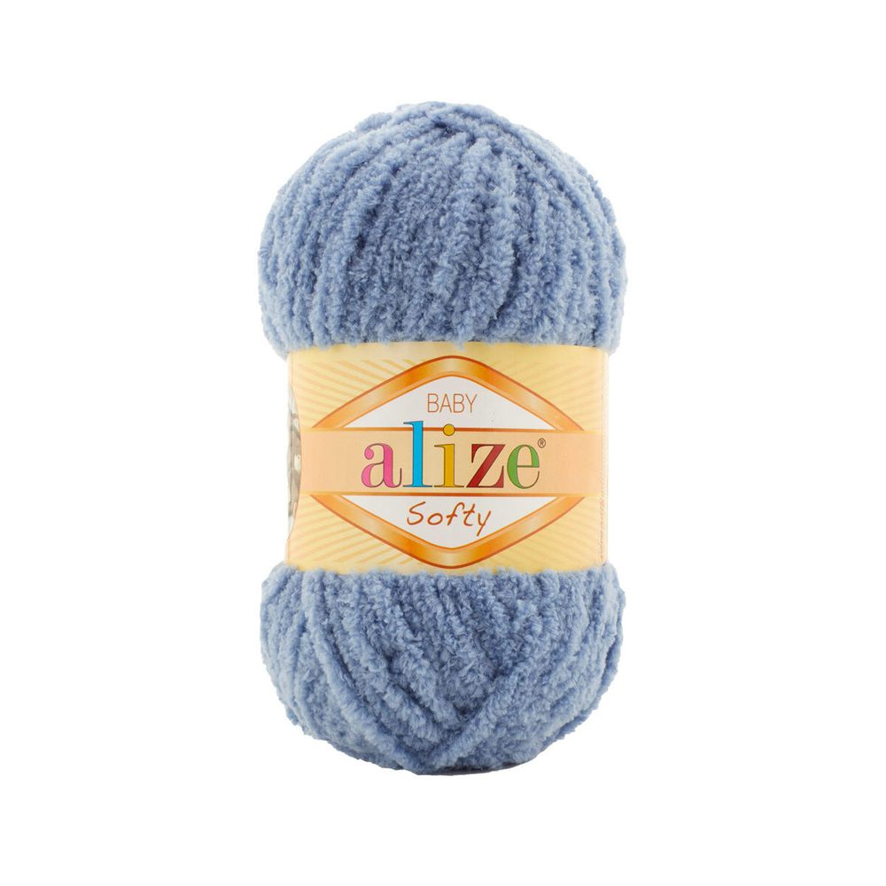 Пряжа Alize (Ализе) Softy / уп.5 мот. по 50 г, 115м, 374 джинс A