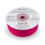 Лента капроновая (органза) 25.0 мм / 22.8±1 метра, 113 св.малиновый, Blitz OR-25