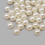 Бусины пластик (жемчуг) ⌀12 мм, 50 г, Astra&Craft (003 NL телесный)