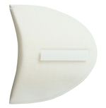 Плечевые накладки (подплечники) Полумесяц разм. S, с креплением, белые, Prym 993810