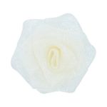 Цветочки пришивные 3х3 см, 6 шт, №003 бледно-кремовый, Blitz 73