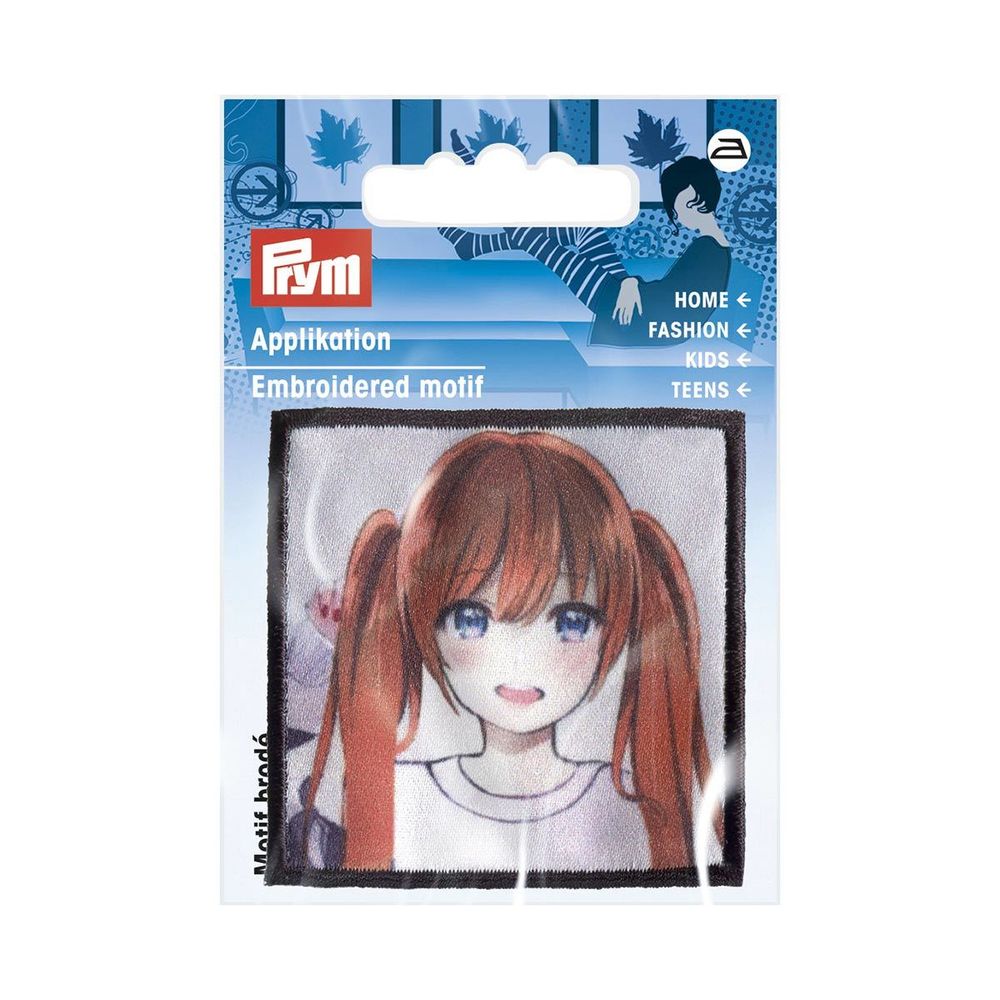 Термоаппликация K-Pop Девочка рыж. волосы, Prym