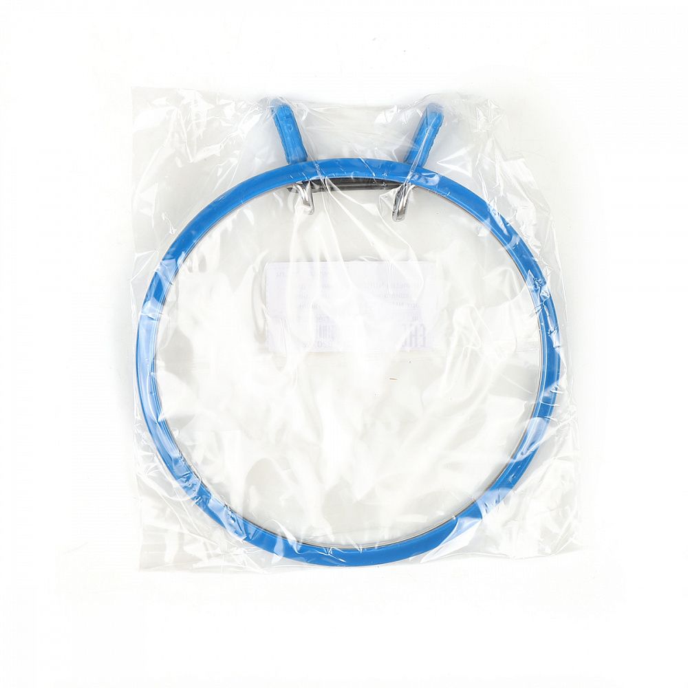 Пяльцы Nurge пружинные для вышивания и штопки, цв. синий ⌀126мм толщина 5