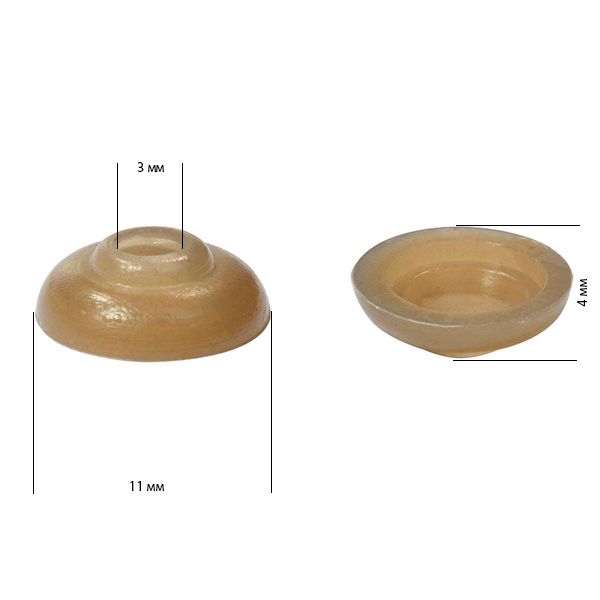 Заглушки для глаз -D10, уп.200 шт