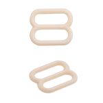 Рамки-регуляторы для бюстгальтера пластик 10.0 мм, 100 шт, C571 молочный