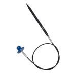 Набор съемных спиц для вязания 5см+8см, 9 размеров (3мм-6мм), алюминий