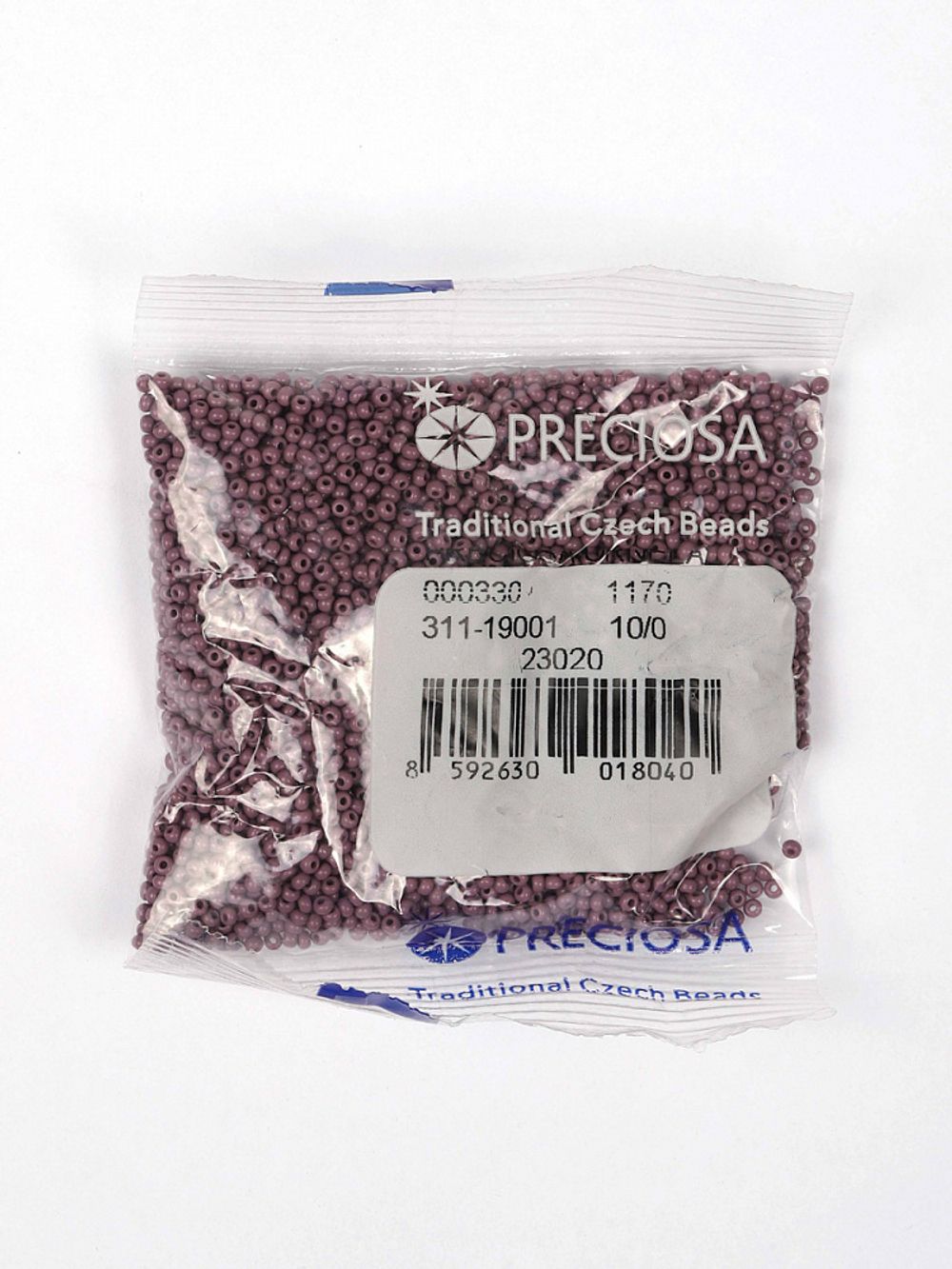 Бисер Preciosa 10/0 (2.3 мм), 50 г, NO цв. 23020/311-19001
