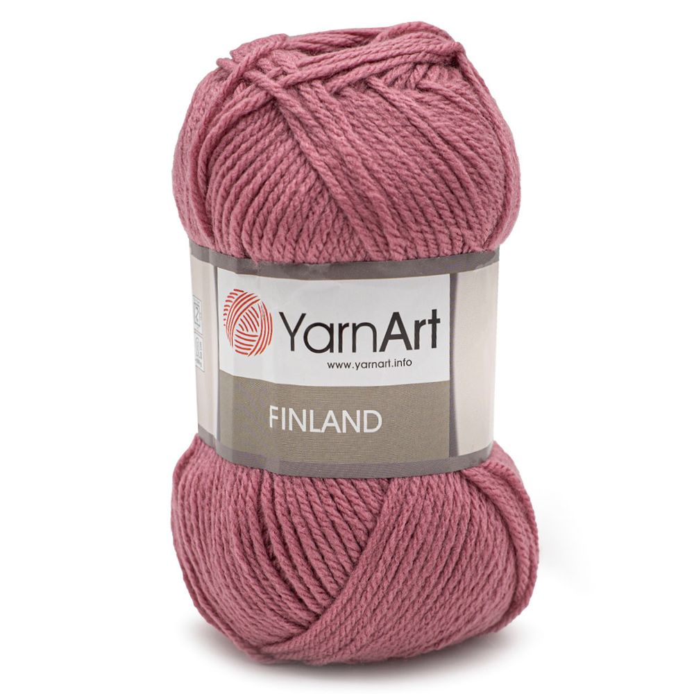 Пряжа YarnArt (ЯрнАрт) Finland / уп.5 мот. по 100 г, 200м, 3017 пыльная роза