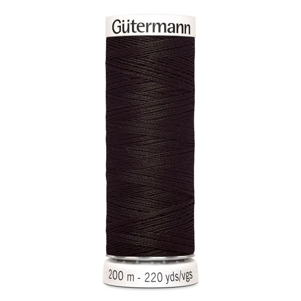 Нитки универсальные Gutermann Sew-all 100 (200 метров) | 697 венге