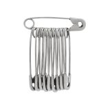 Булавки английские l=28 мм, никель, 1000 шт, С-56