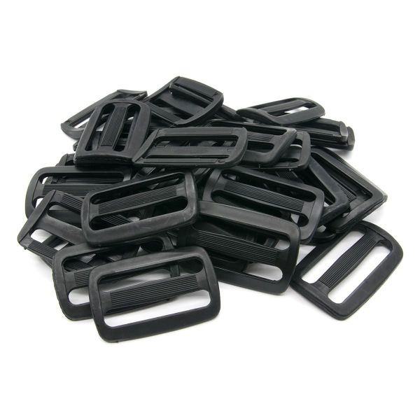 Пряжка, ПА, черный, 40 мм, 50 шт