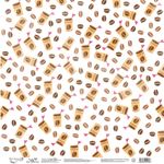 Бумага для скрапбукинга Ешь. Люби. Спи 190 г/м², 30.5х30.5 см, 10 шт, 2, Mr.Painter PSR 190501