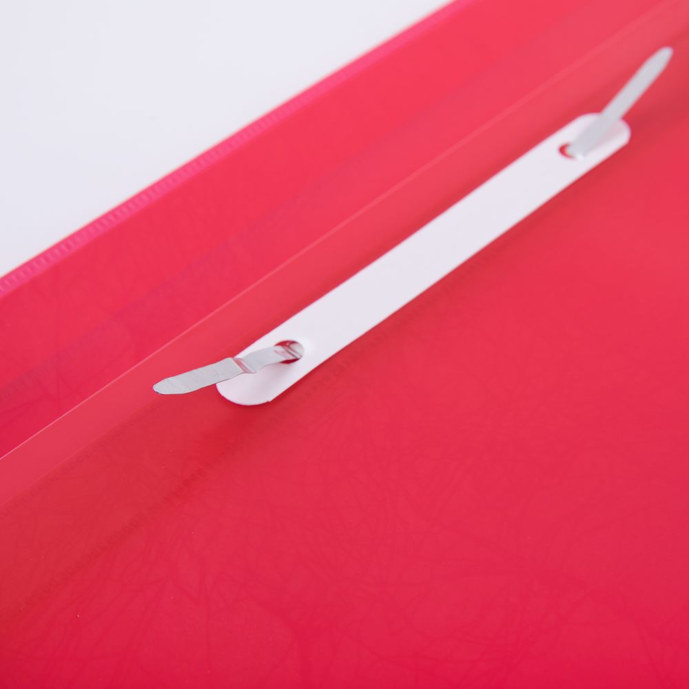 Папка-скоросшиватель A4 140/180 мкм волокно, 20 шт, красный NEW 214198, Expert Complete