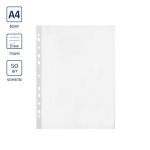 Файл-вкладыш А4 30 мкр. глянц., 50 шт, Classic, прозрачный, Expert Complete