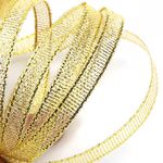 Лента металлизированная 6.0 мм / 22.85±1 метра, цв. золото, Magic4Hobby, упак. 5 шт