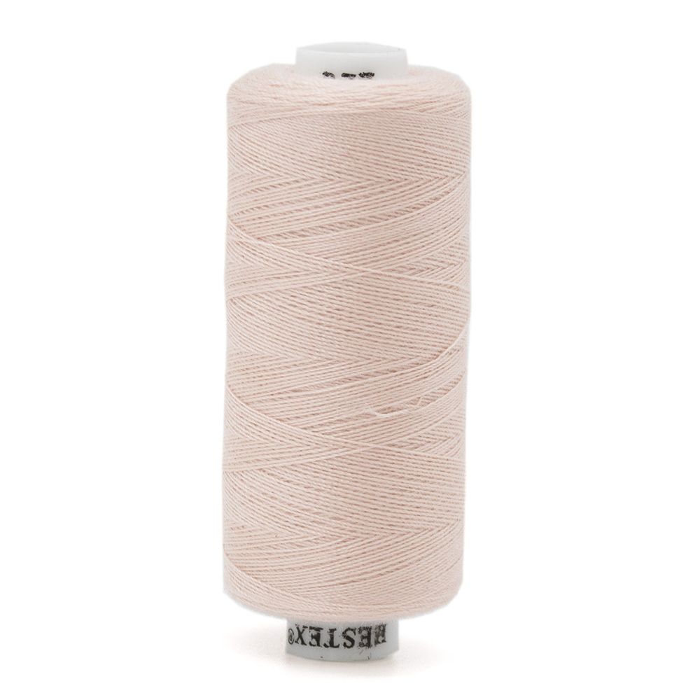 Нитки швейные бытовые Bestex 40/2, 365 м (400 ярд) / 10 кат., 277 светло-кремовый