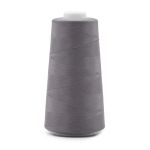 Нитки текстурированные некрученые 150D/1, 5000ярд, цв.348 св. сажа