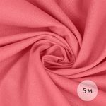 Льняная ткань 200 г/м², 140 см / 5 метров, TBY.Li.1009.12.5, цв.12 коралл