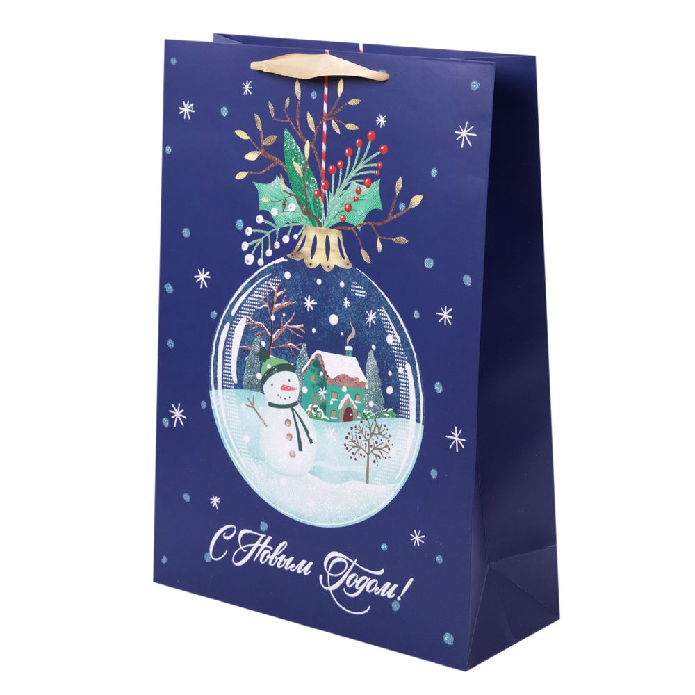 Подарочный пакет 210 г/м², 30х42х12 см, 12 шт, 01, Stilerra NBYL