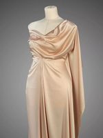 Шелк Армани 90 г/м², 150 см / 2 метра TBYArm-095 цв.95 пудра-бежевая (серебристый пион)