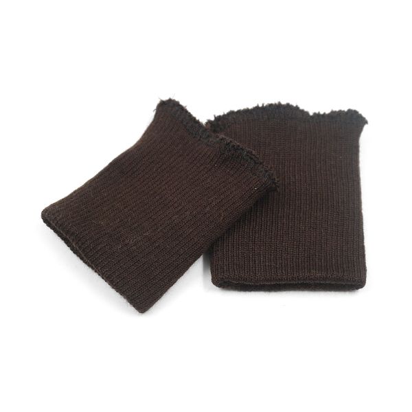 Манжеты трикотажные 7.0х9.5 см, уплотненный 2х1, 729 коричневый