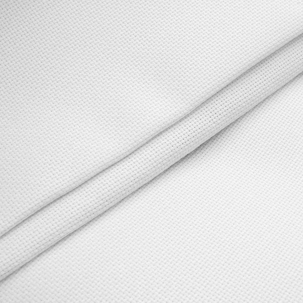 Канва для вышивания 16 ct, 150 см / 5 метров, белая, 624010-16C/T Bestex