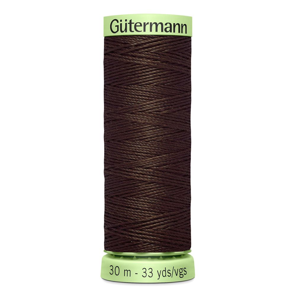 Нитки отделочные Gutermann Top Stitch, 30м, 696 т.шоколад, 5 катушек