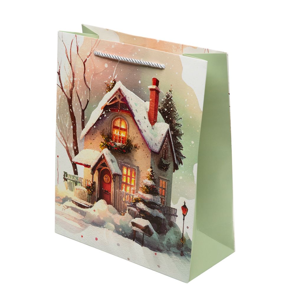 Пакет подарочный 210 г/м², 26х32х12 см, 12 шт, 03, Stilerra NFYM