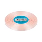 Лента атласная 1-сторонняя 6.0 мм / 33±2 метра, №151 бледно-розовый, в термоплёнке, Gamma