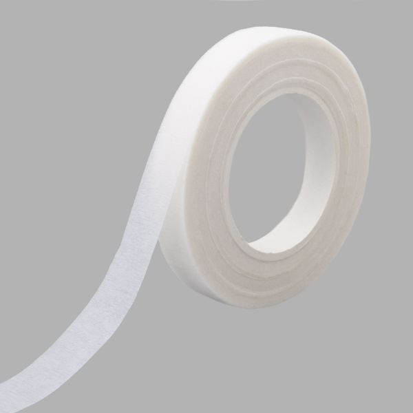 Тейп-лента флористическая 12 мм / 27 метров, 2 шт, А15 белый, QYF-005