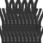 Молния трактор Arta Т6 (6 мм) 2 зам., разъем., 110 см, ОПТ. УП. 25 ШТ., 077 черный