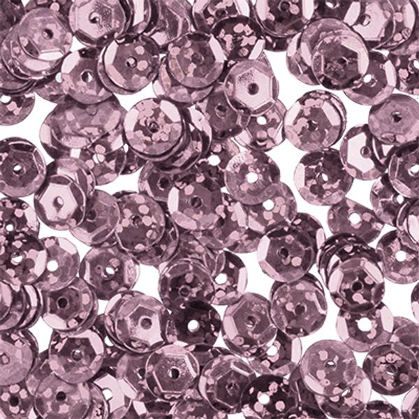 Пайетки Zlatka россыпью ZC 6 мм, 50 г (5х10 г), №11 св.розовый