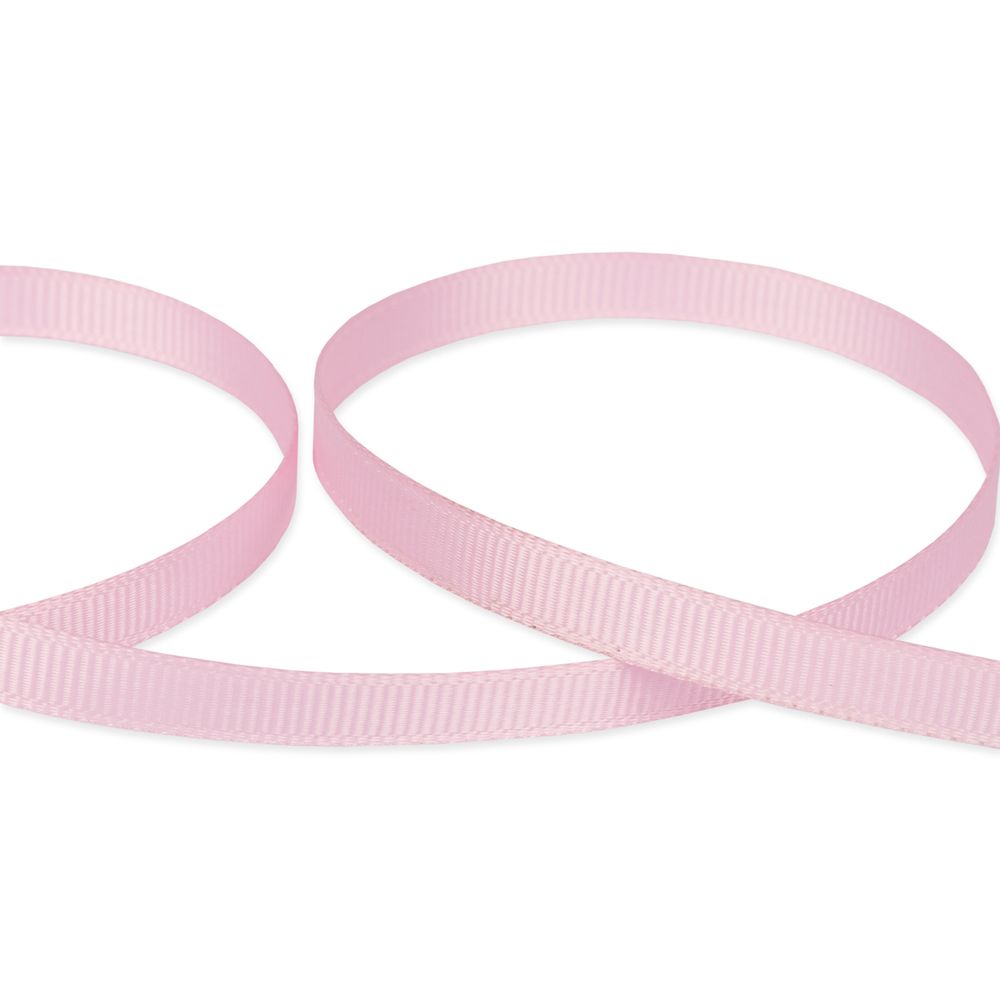 Лента репсовая (в рубчик) 6.0 мм / 45.5 метра, 029 бл.розовый, Gamma GR-06