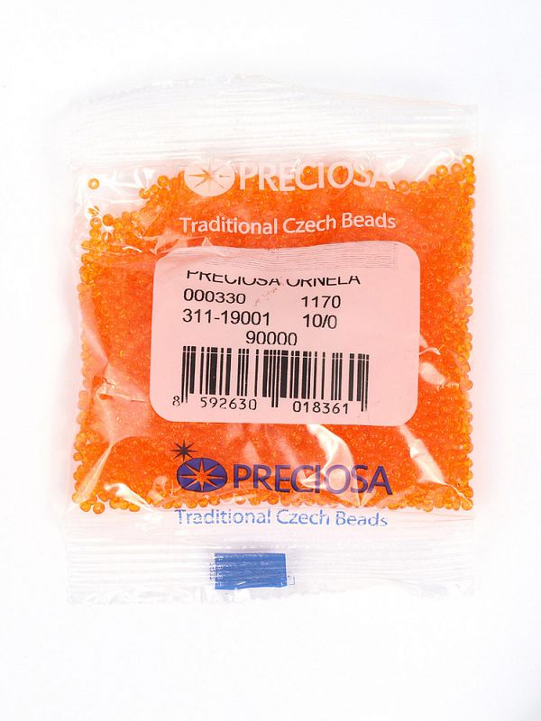 Бисер Preciosa 10/0 (2.3 мм), 50 г, NT цв. 90000/311-19001