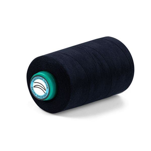 Нитки универсальные Nitka 40/2, 4570 м (5000 ярд) / 1 кат., 322 т.синий