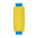 Нитки спандекс ⌀0.6 мм, набор 10 катушек по 25 метров, 385 я.желтый, Gamma ET-10