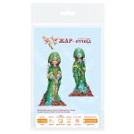 Набор для вышивания нитками МП Студия, на пластиковой канве Хозяйка Медной горы 20х11см