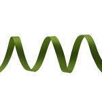 Лента декоративная ёлочка 15.0 мм / 20±1 метров, 72 зеленый