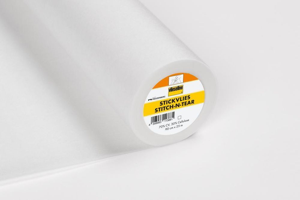 Флизелин неклеевой Freudenberg Stickvlies 40 г/м², 90 см / 25 метров, 53569671