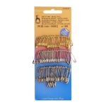 Булавки английские 19-38мм, латунь, 100 шт, Pony