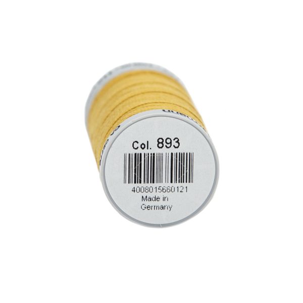 Нитки суперкрепкие Gutermann Extra Strong M782, 100м, 893 бежево-желтый, 5 катушек