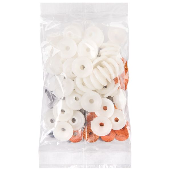 Глаза пластиковые с блестящей вставкой ⌀16 мм, 50 шт, золото, HobbyBe PGSB-16F