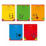 Тетрадь ученическая школьная, A5+ 24 л. на скобе 65 г/м², белизна 100% 30 шт, линия, 000724 Тетра-конструктор, Светоч 24ТЕТл-001