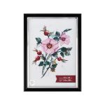 Рамка для картины (фото) пластик с оргстеклом 15х21 см, черный, Gamma ПРК-18