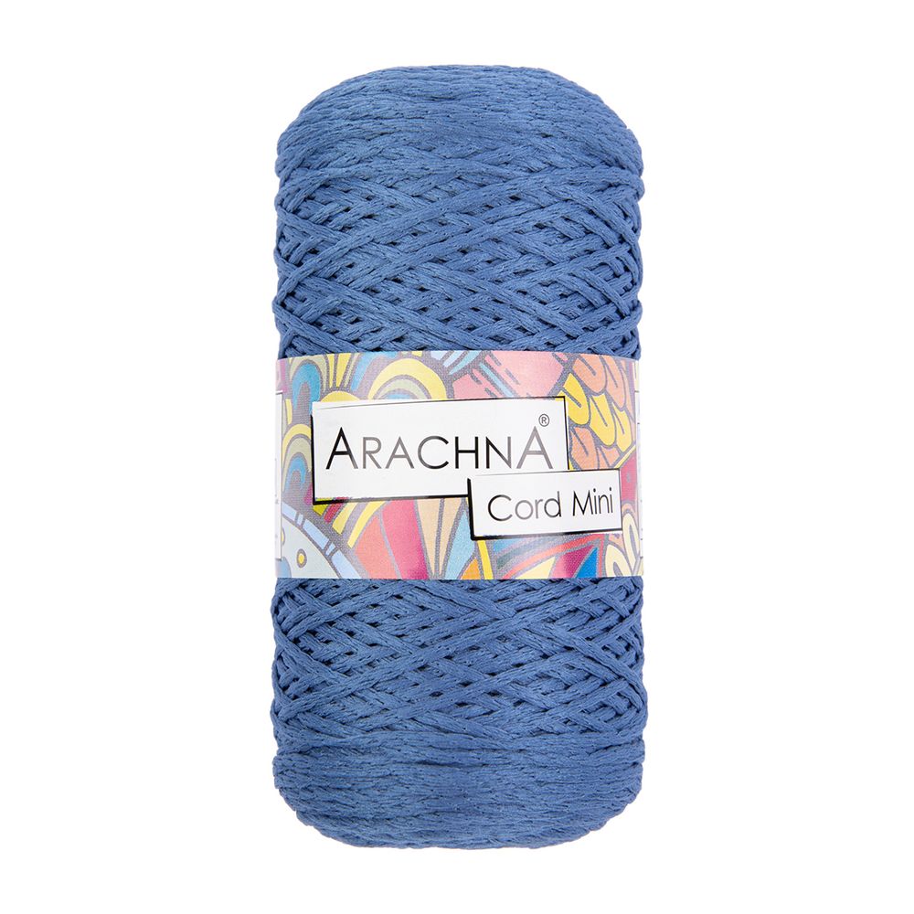 Пряжа Arachna Cord Mini / уп.3 мот. по 75г, 200 м, 05 джинсовый