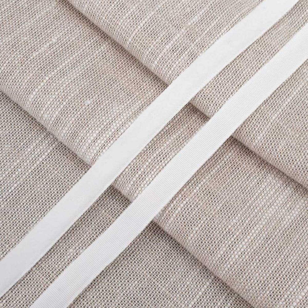 Лента бархатная (тесьма) 06.0 мм / 32.9±2 метров, 0081-0701 (8501 белый)