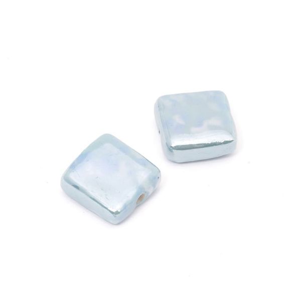 Бусины керамика 19х18х8 мм, in ⌀3 мм, цв. 035, 2 шт, Tesoro