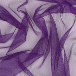 Сетка бельевая эластичная матовая 40 г/м², шир.150 см / 10 метров, 72 фиолетовый /TL.72/10/