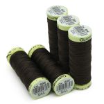 Нитки отделочные Gutermann Top Stitch, 30м, 696 т.шоколад, 5 катушек