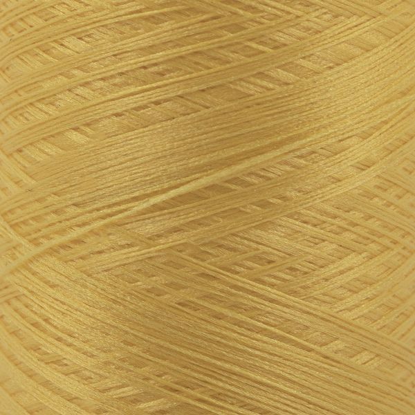 Нитки оверлочные/некрученые OTN, 300 м, 5 шт, 14 желтый